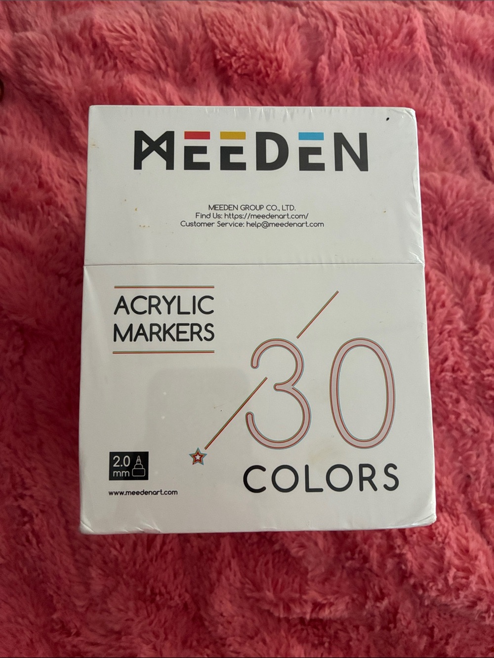 Acrylic Markers - 30 Colors (White Packaging)